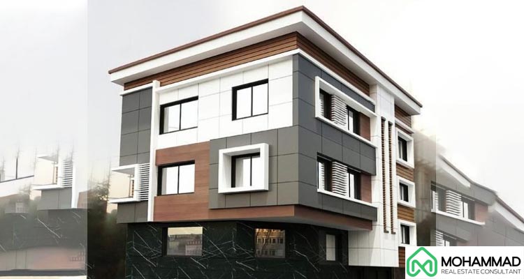 نمای ساختمان کامپوزیتی