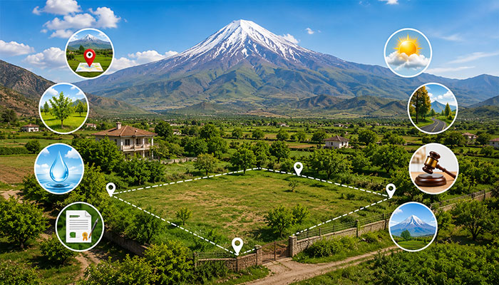 نکات خرید زمین باغی در دماوند